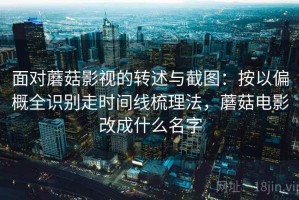 面对蘑菇影视的转述与截图：按以偏概全识别走时间线梳理法，蘑菇电影改成什么名字