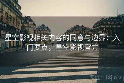 星空影视相关内容的同意与边界：入门要点，星空影视官方