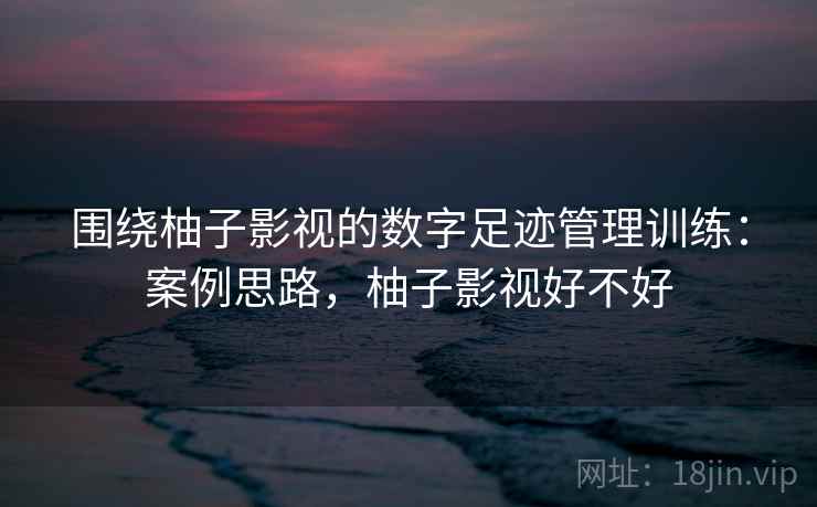 围绕柚子影视的数字足迹管理训练：案例思路，柚子影视好不好