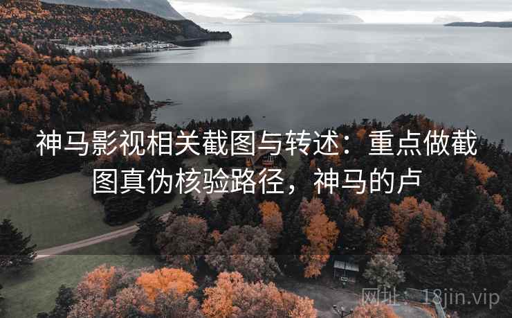 神马影视相关截图与转述:重点做截图真伪核验路径,神马的卢 神马影视相关截图与转述:重点做截图真伪核验路径,神马的卢