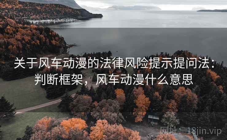 关于风车动漫的法律风险提示提问法：判断框架，风车动漫什么意思