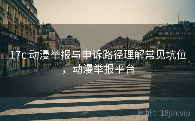17c 动漫举报与申诉路径理解常见坑位,动漫举报平台 17c 动漫举报与申诉路径理解常见坑位,动漫举报平台