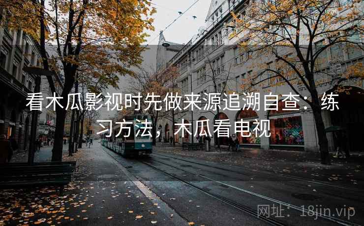 看木瓜影视时先做来源追溯自查：练习方法，木瓜看电视