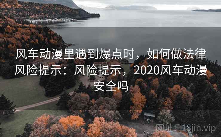 风车动漫里遇到爆点时，如何做法律风险提示：风险提示，2020风车动漫安全吗